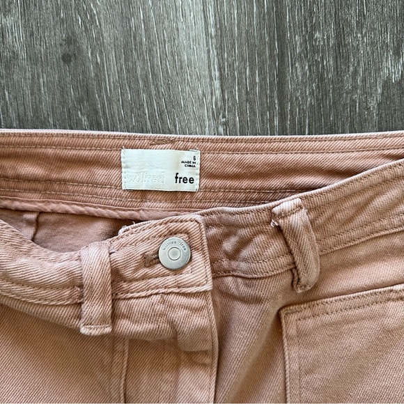 Aritzia Wilfred Free Modern Utility Pant Terracotta - Picture 5 of 5